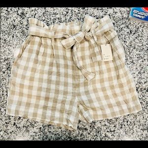 A New Day • Women's High-Rise Paperbag shorts